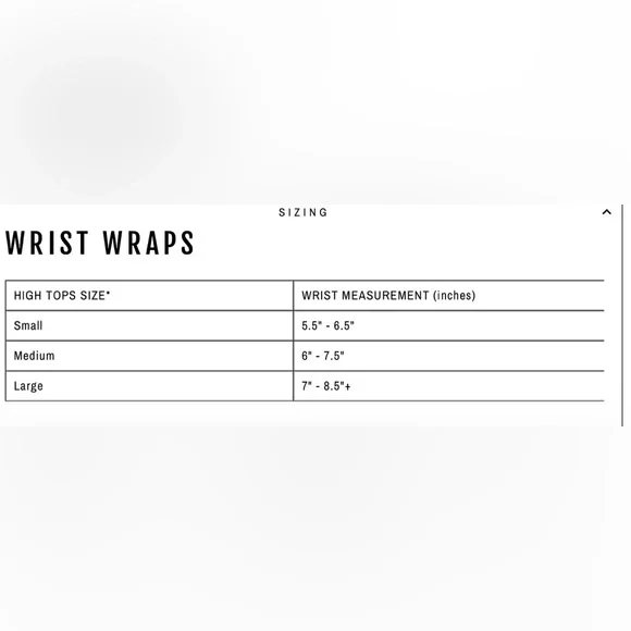 Onyx Weightlifting Vader high top wrist wraps - Picture 7 of 7